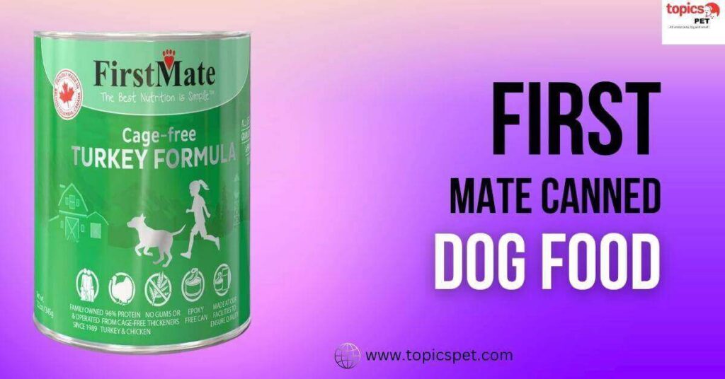 First Mate Canned Dog Food