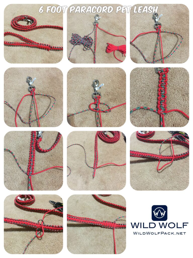 How to Make Dog Leashes Out of Paracord