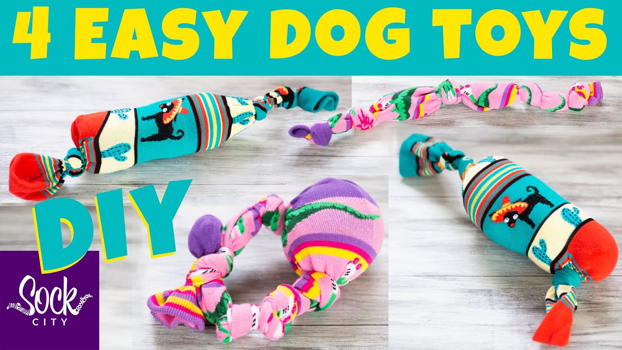 How to Make Homemade Dog Toys